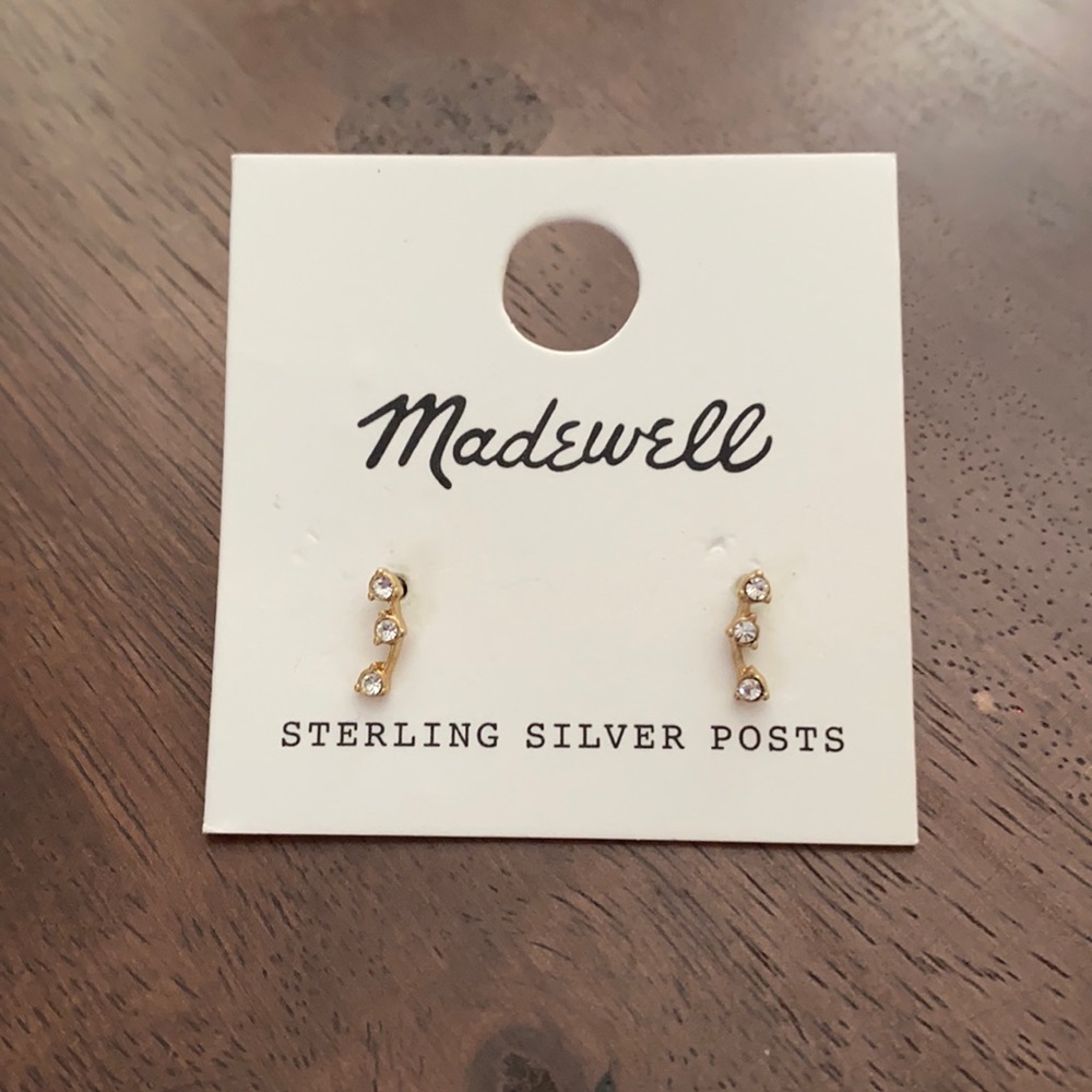 Madewell earrings - never worn